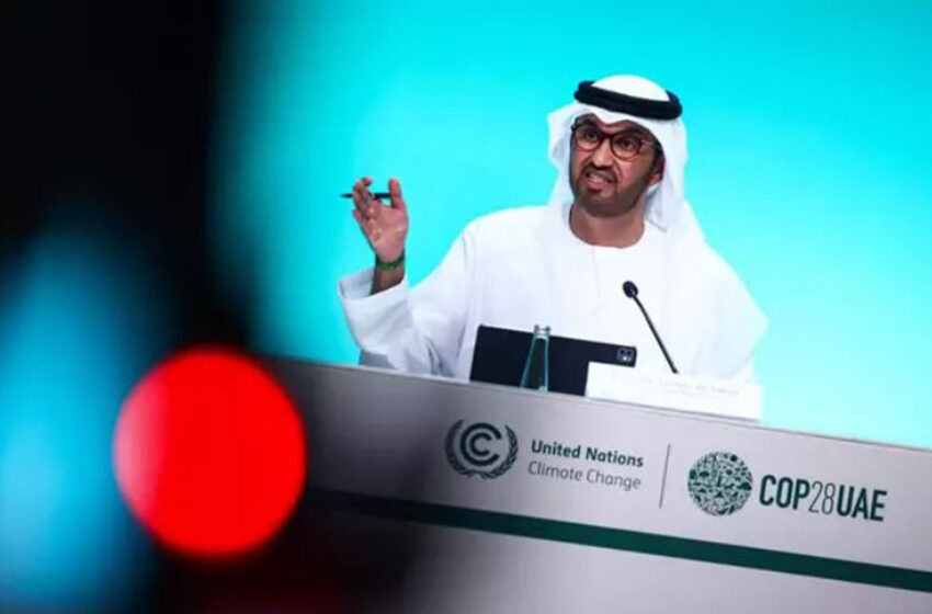  Presidente de COP28 advierte: acabar con combustibles fósiles nos devolvería ‘a las cavernas’
