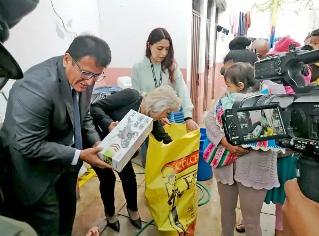  Niños reciben donación de juguetes en San Roque
