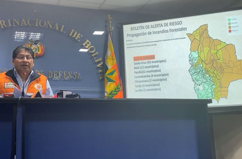  Emiten alerta naranja por riego de incendios forestales en 74 municipios