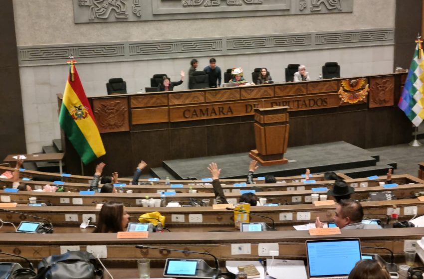  Diputados aprueba crédito por $us 75 millones para atender incendios