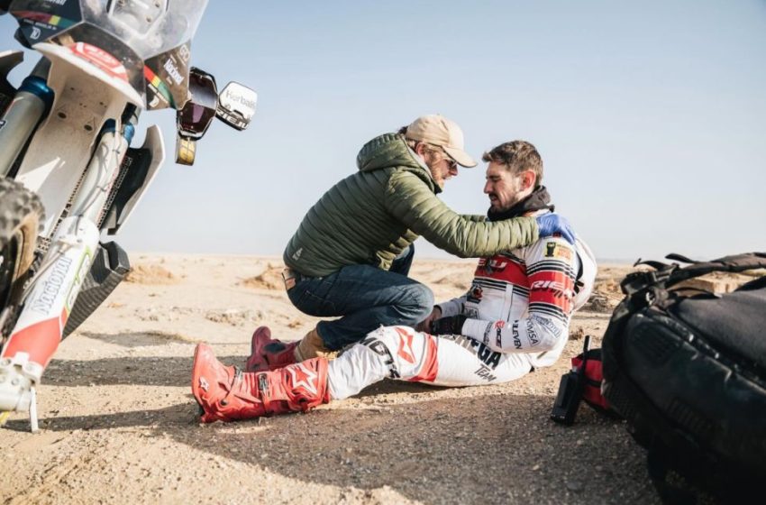  Fuerte caída deja a Nosiglia fuera del Dakar: Lesión en el hombro lo obliga a retirarse