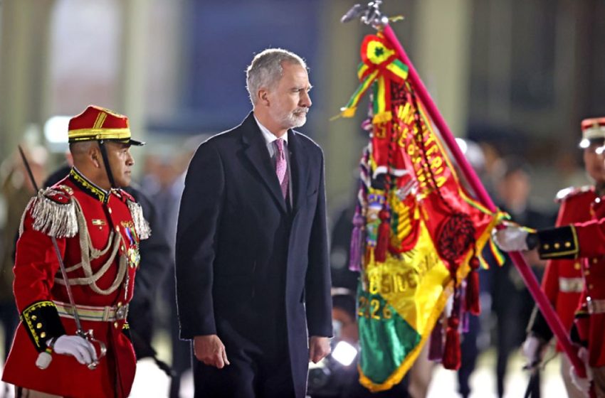  EL REY FELIPE VI Y RODRIGO PAZ SE CITAN EN EL PALACIO QUEMADO PARA REESCRIBIR LA HISTORIA