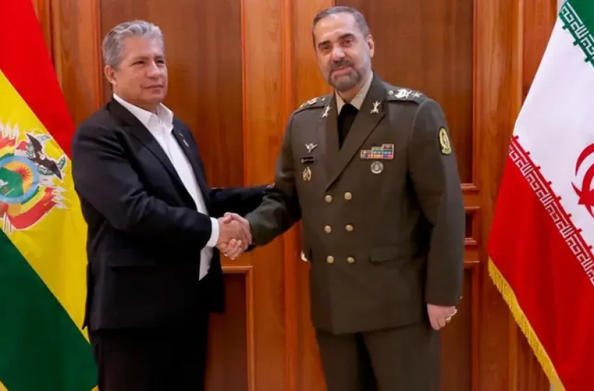  ¿SOLO PAPELES? IRÁN MINIMIZA EL POLÉMICO ACUERDO MILITAR CON BOLIVIA