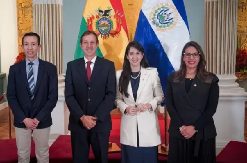  ¡ALIANZA DE HIERRO! BOLIVIA Y EL SALVADOR SELLAN PACTO ESTRATÉGICO EN SEGURIDAD Y TECNOLOGÍA
