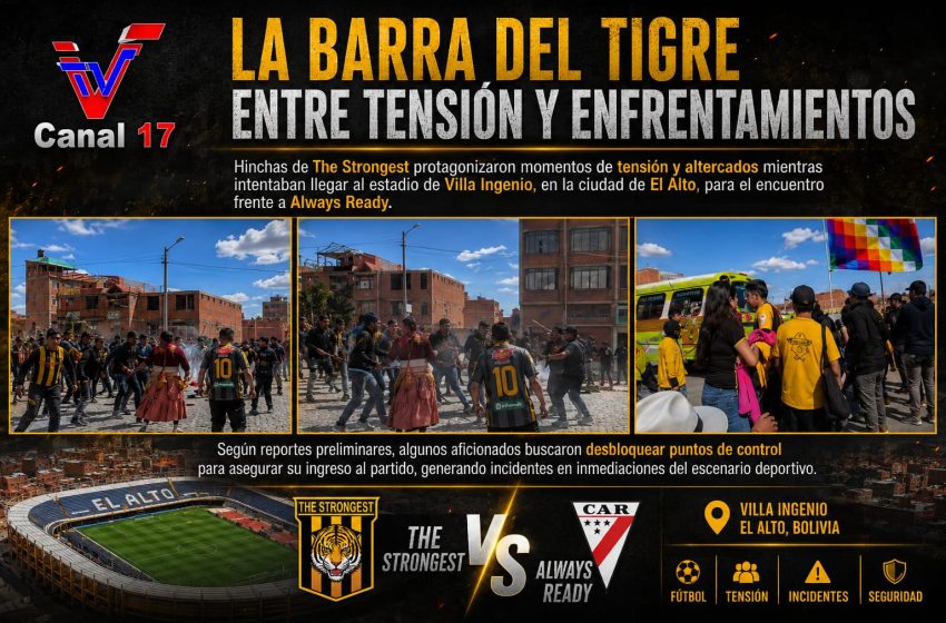  CAOS EN VILLA INGENIO: ENFRENTAMIENTOS Y ALTA TENSIÓN EN LA PREVIA DEL DUELO ENTRE THE STRONGEST Y ALWAYS READY
